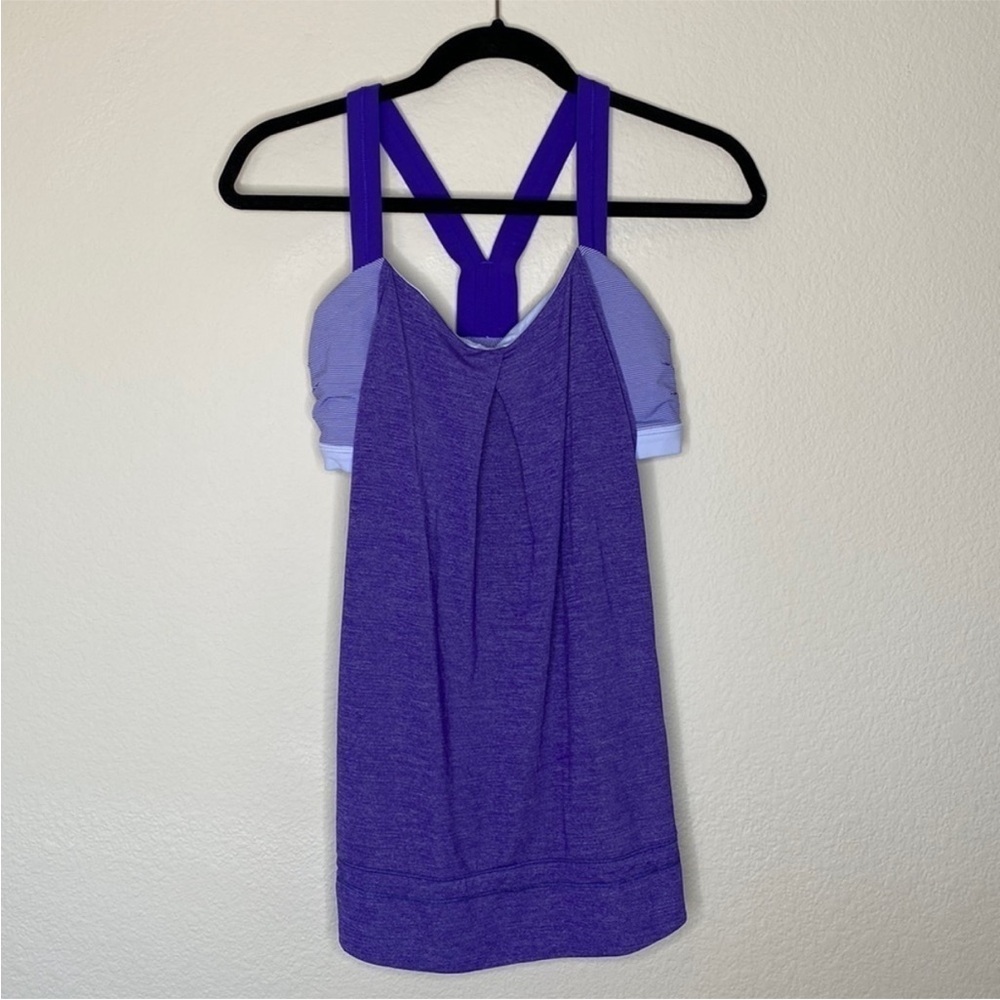 Lululemon purple tank 8